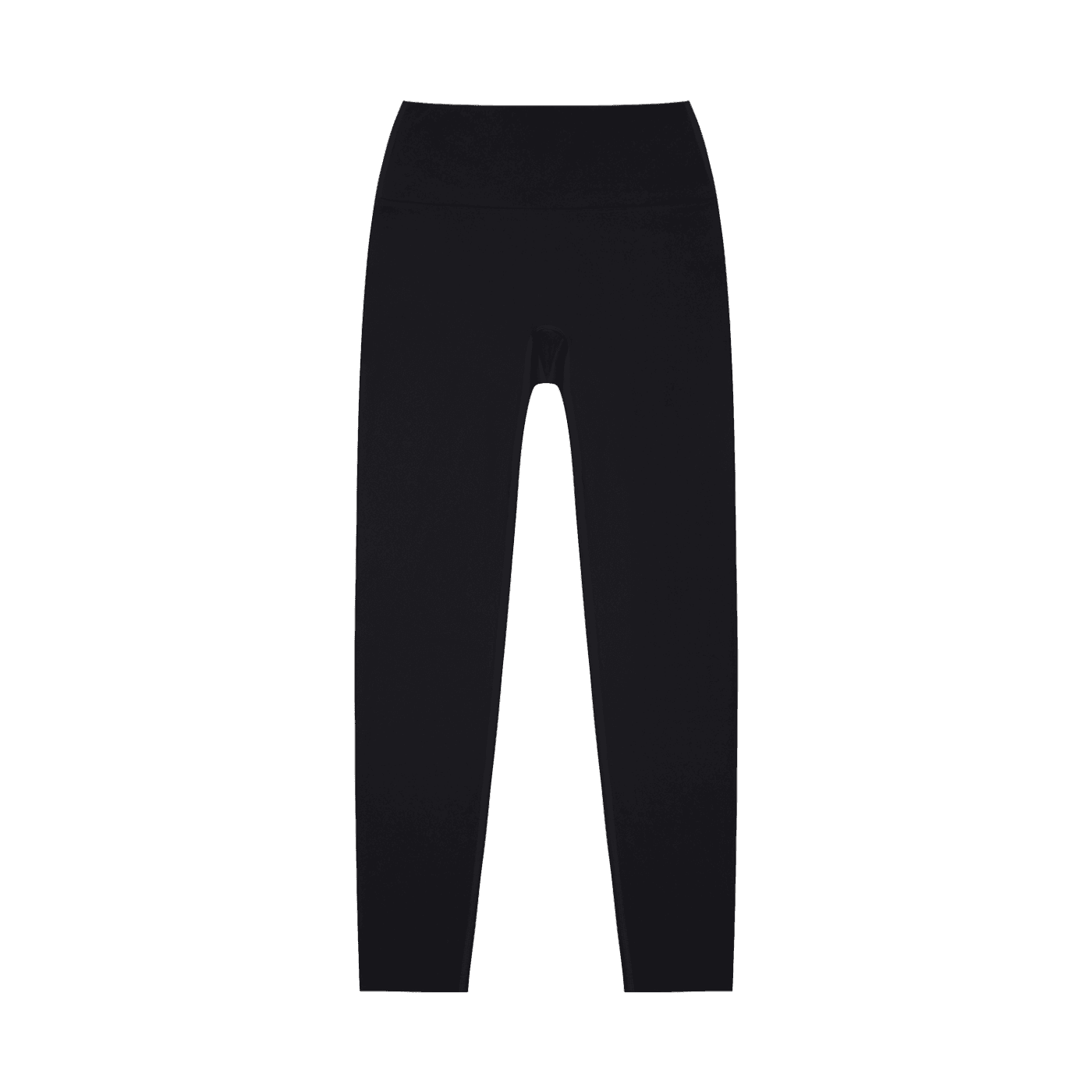 Black pants on a white background