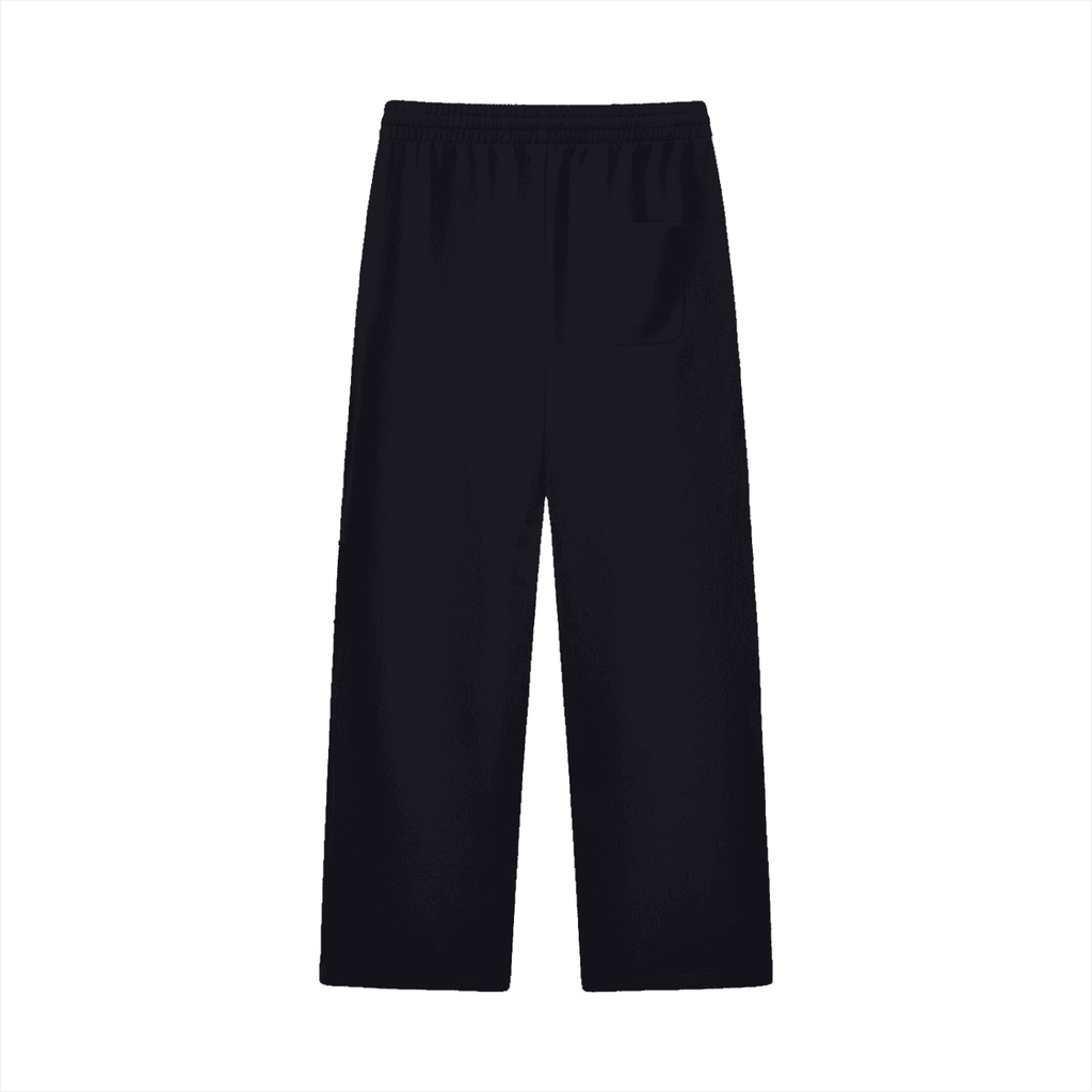 Black pants on a white background