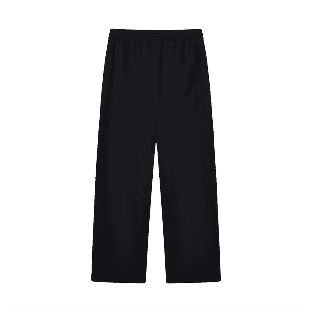 Black pants on a white background
