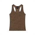 Brown Leopard Print Tank Top