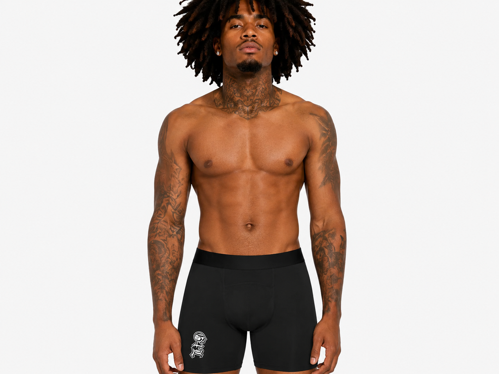 Black Tight Cycling Shorts