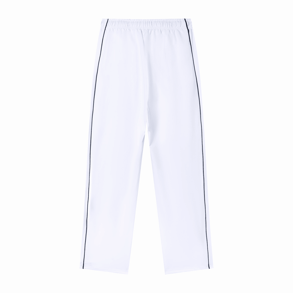 White Piping Sweatpants