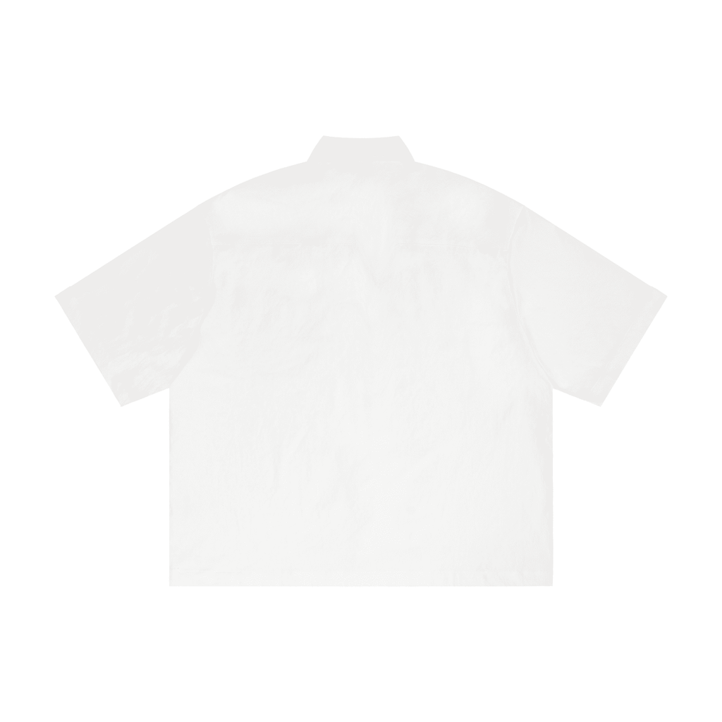Plain white t-shirt on a white background