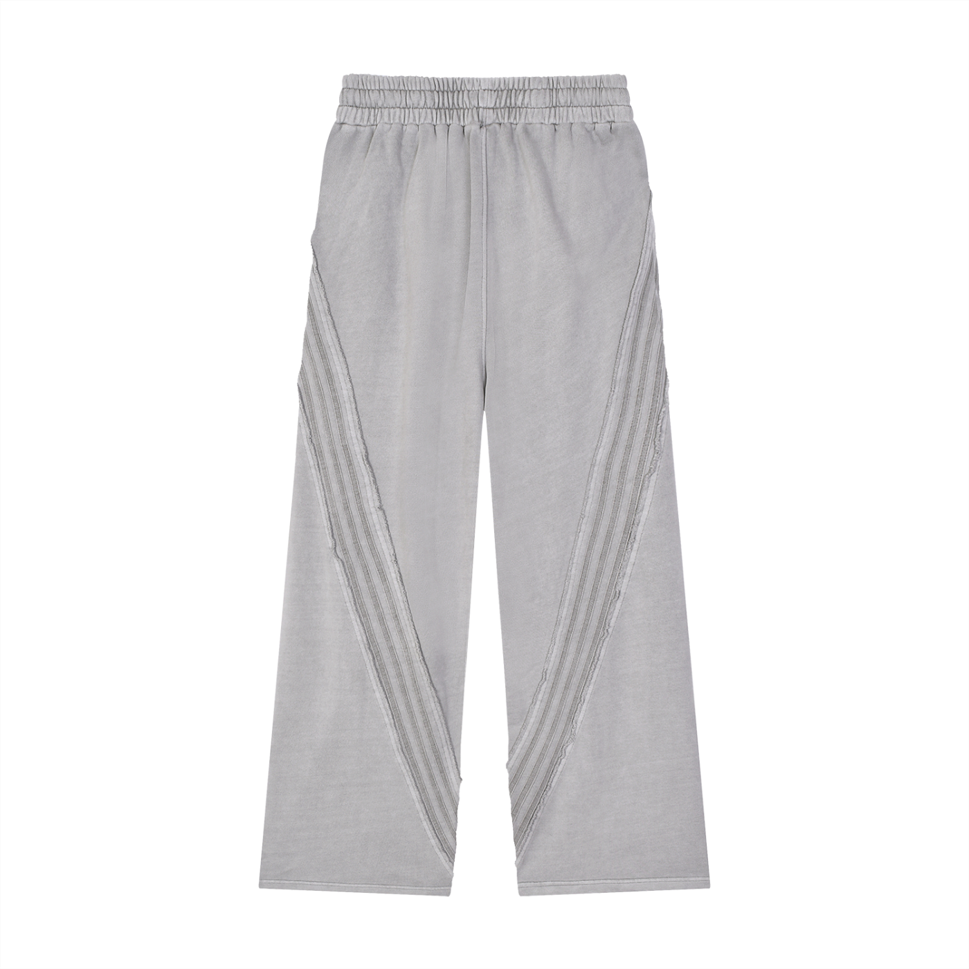 Gray pants on a white background